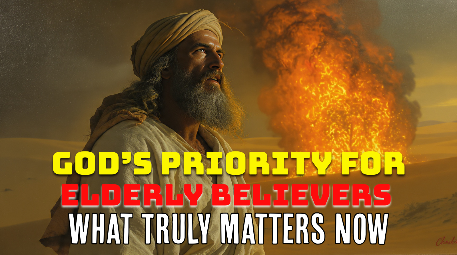God’s Priority for Elderly Believers — What Truly Matters Now