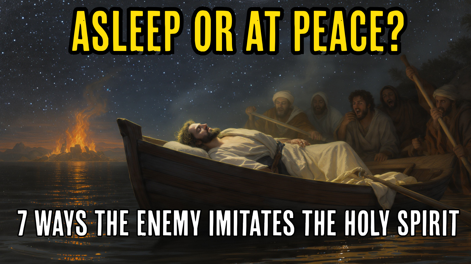 Not Every Peace Is from God: 7 Ways the Enemy Imitates the Holy Spirit