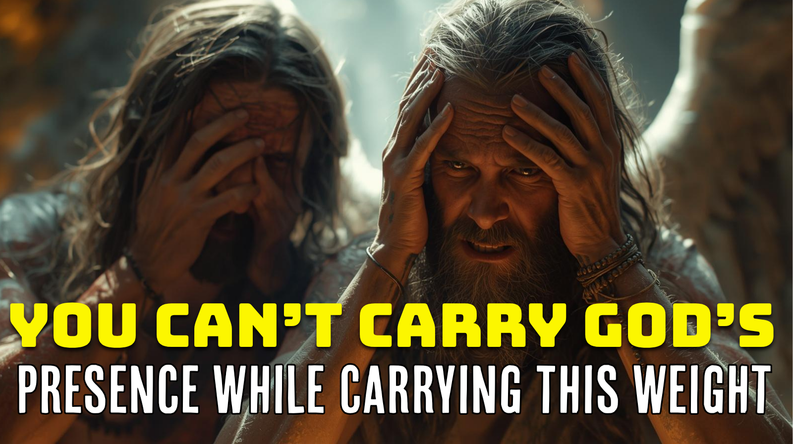 You Can’t Carry God’s Presence While Carrying This Weight