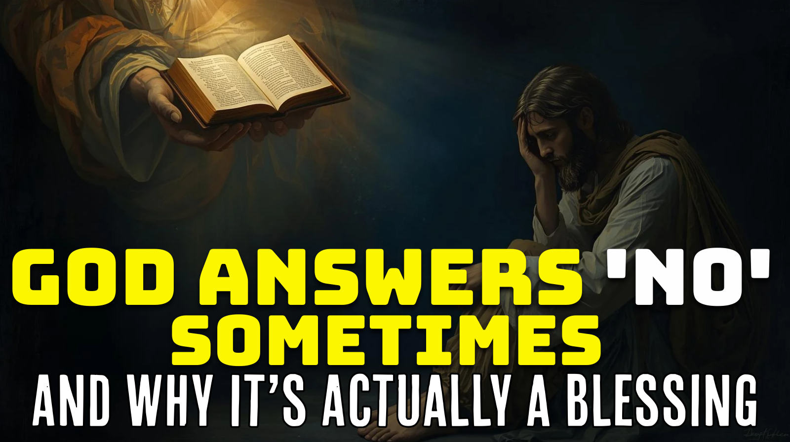 Why God Answers 'No' Sometimes—And Why It’s Actually a Blessing
