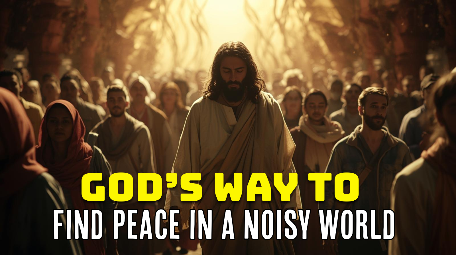 God’s Way to Find Peace in a Noisy World
