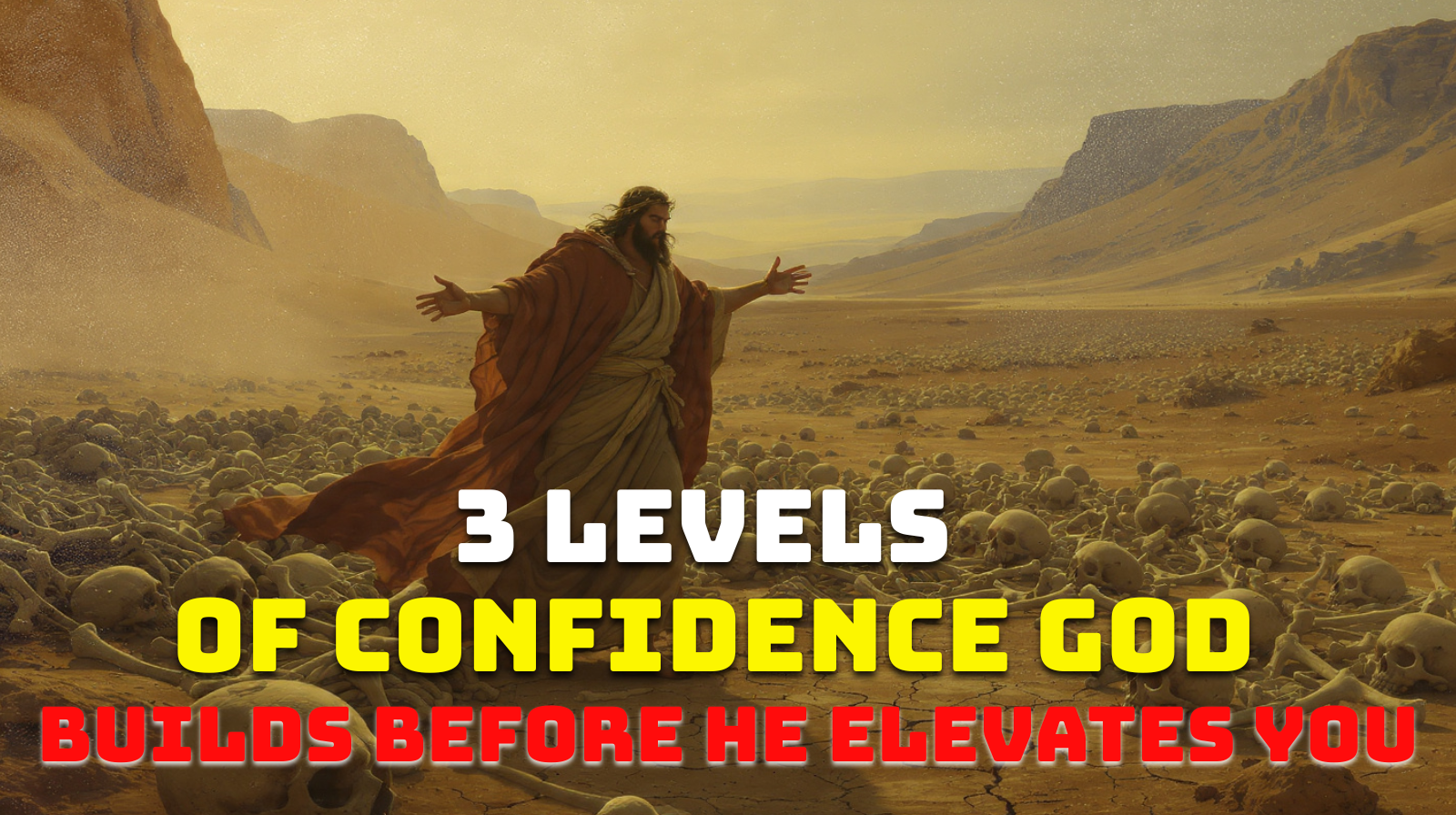 3 Levels of Confidence God Builds Before He Elevates You