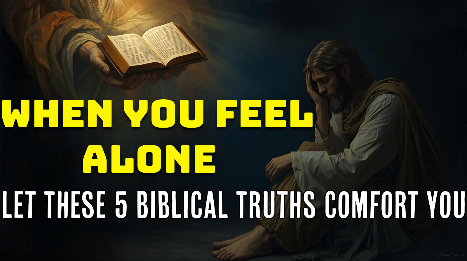 When You Feel Alone, Let These 5 Biblical Truths Comfort You