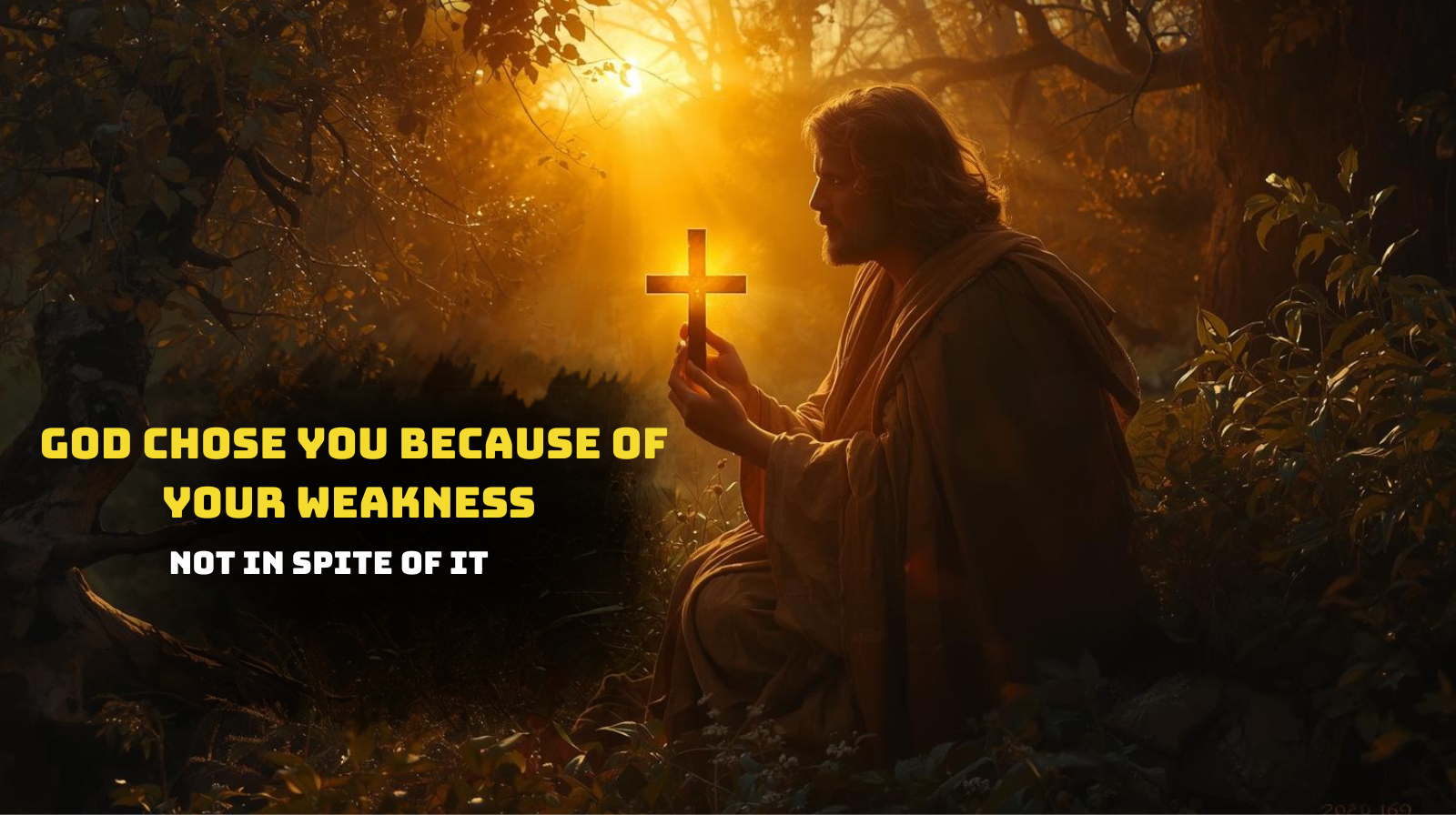 God Chose You BECAUSE of Your Weakness — Not In Spite of It
