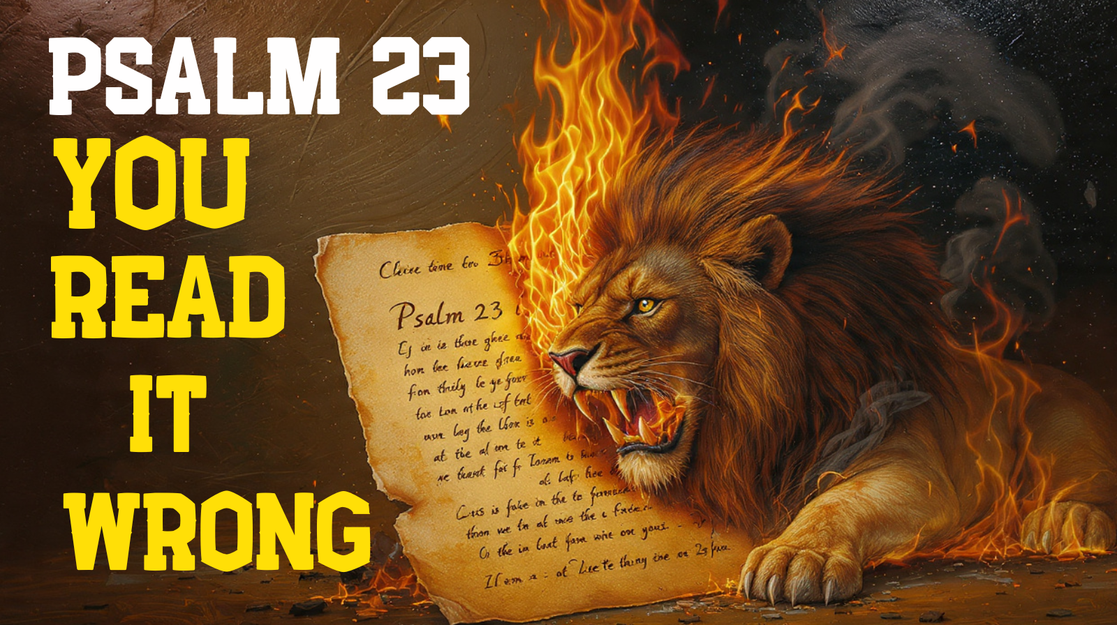 Psalm 23 Is Not What Most People Think — The Hidden Depth You Missed