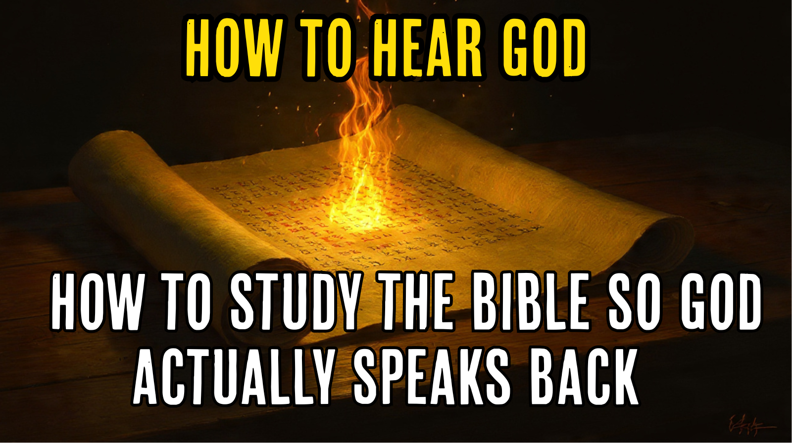 How to Study the Bible So God Actually Speaks Back