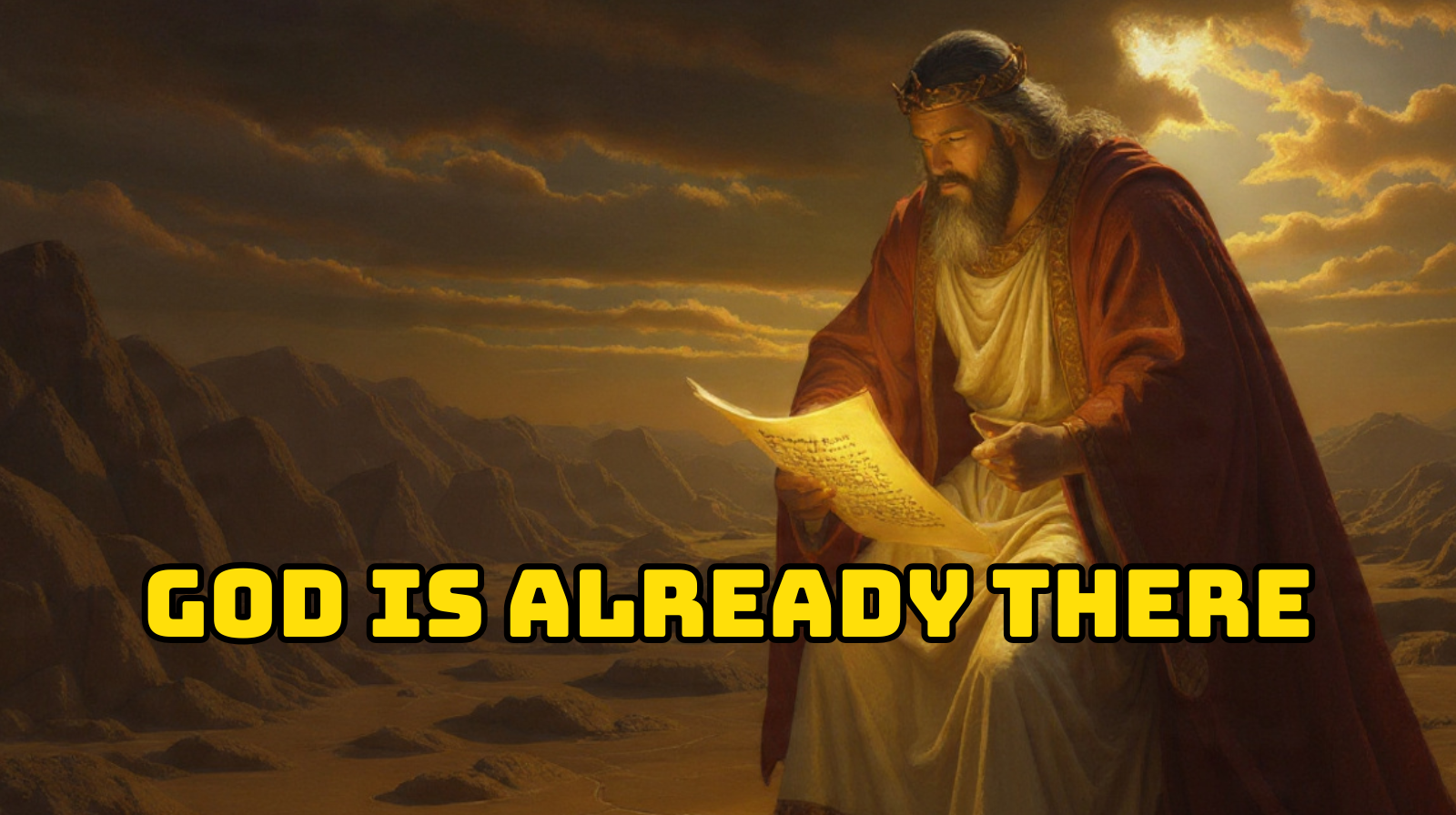 Don’t Be Afraid of Tomorrow — God Is Already There