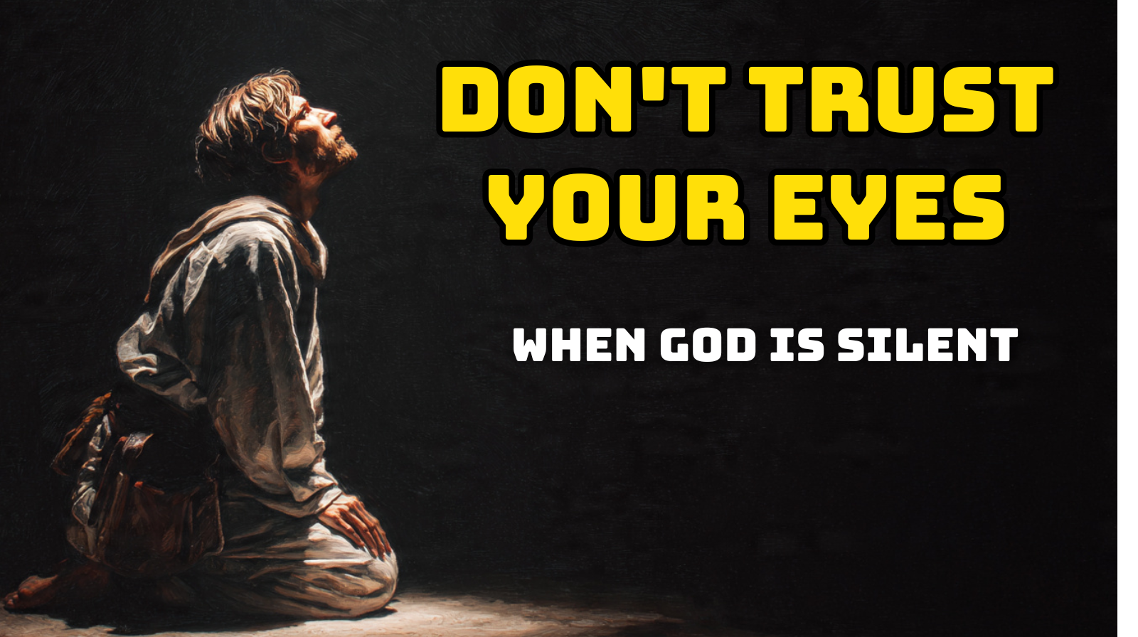 Faith Isn’t About Seeing — It’s About Believing the Light Exists